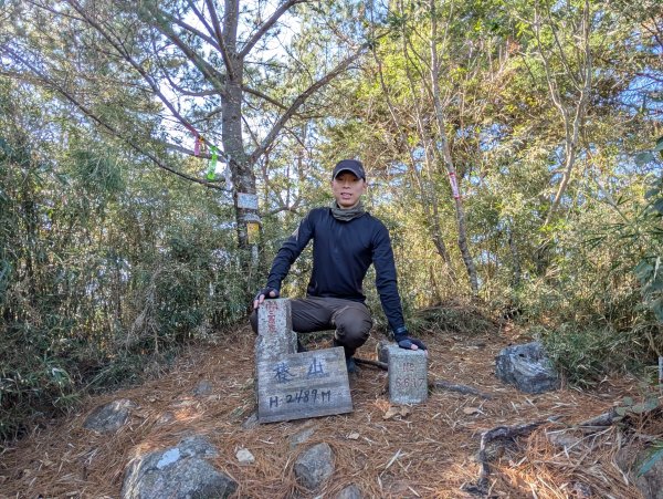 觀霧國家森林遊樂區和包場的榛山三角點2724177