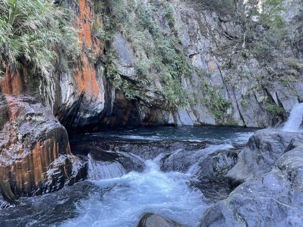 「七彩岩壁」南投帖比倫峽谷瀑布2985319