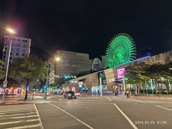 璀璨耀眼的夜景 - 大直美麗華、大稻埕、大港墘公園【臺北健走趣】【健走複利】2604596