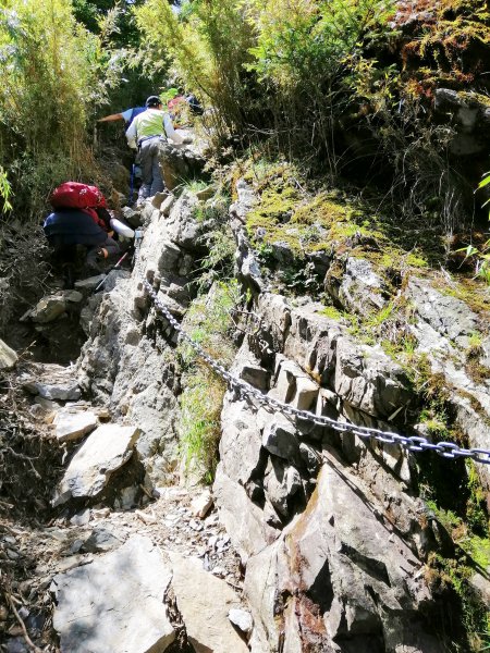 漫漫石瀑~一段考驗毅力與耐力的天堂路。編號69百岳~玉山前峰743943
