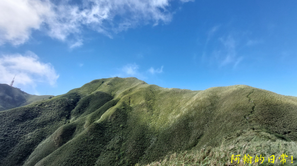 【郊山走走】 雲霧奶蓋抹茶山，涼爽清幽大屯溪｜小觀音山群峰大O縱走台灣最大火山口