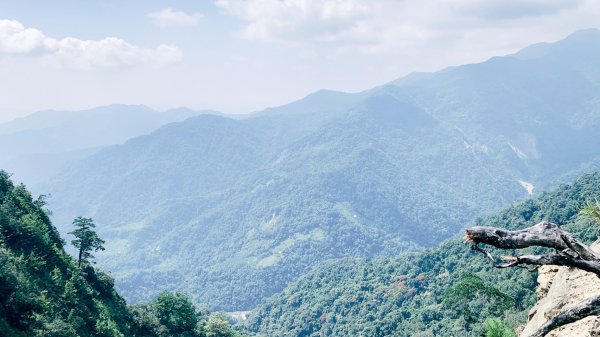 屋東縱走稜線之美。視角的轉換，同一座山也能給人截然不同的感受。(快樂腳攀登谷關七雄行)1837699