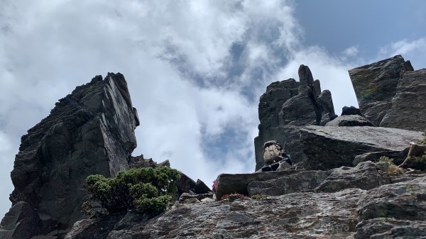 【百岳】奇萊北壁下屏風，驚險刺激的旅程2392079