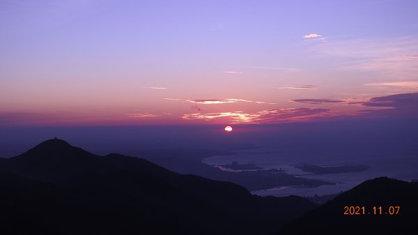 陽明山再見雲瀑&觀音圈+夕陽晚霞&金星合月1507057