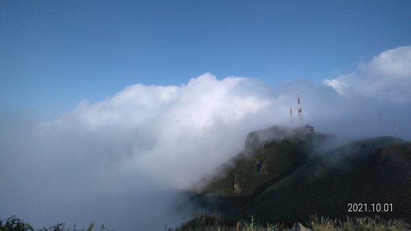 陽明山再見很滿意的雲瀑&觀音圈+夕陽，爽 !1475034