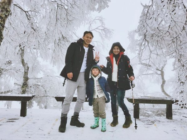 太平山第一場雪【台灣山毛櫸國家步道】封面