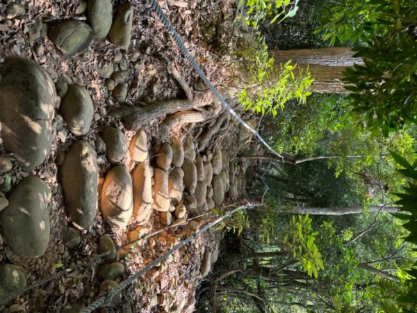 苗栗縣三義鄉小百岳火炎山（3-159），南鞍古道O形。台中市大安區下九（3-158）平地基石2340895