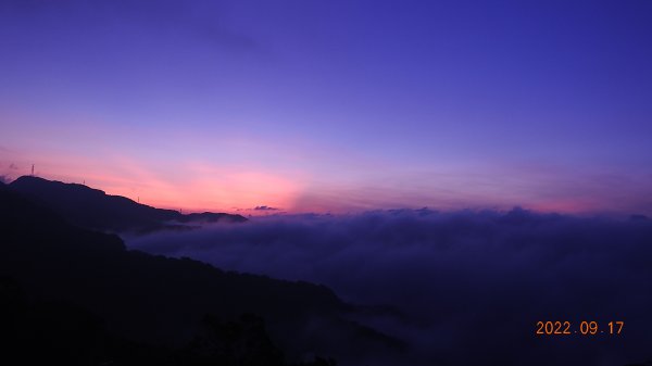 十三股山(永安社區/台北花園公墓)日出雲海&二格山白牆槓龜 9/171845153