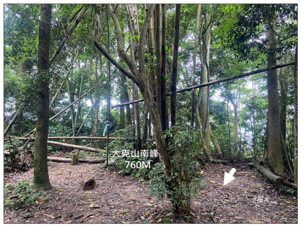 大克山 南稜線A上B下 (卓蘭最高峰)2825464