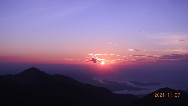 陽明山再見雲瀑&觀音圈+夕陽晚霞&金星合月1507047
