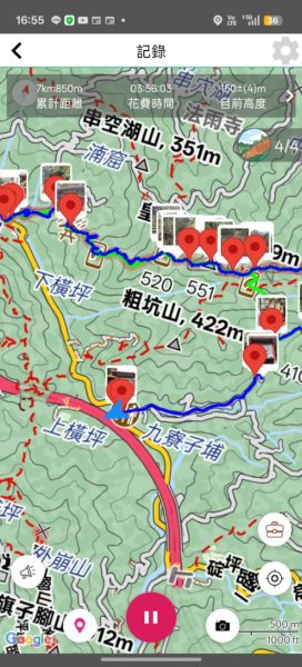 微笑山線：【二格山系】皇帝殿稜線段3003117