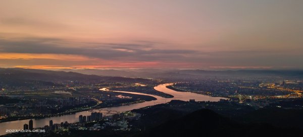 觀音山夜景/晨曦/日出/芒花2324498