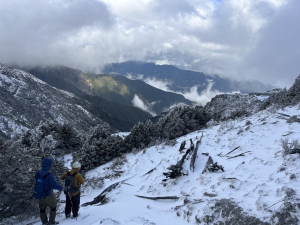 八大秀雪攀初體驗，銀白色中央山脈2413116