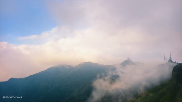 #小觀音山西峰 #雲海 #雲瀑 #觀音圈 #夕陽 #霞光 #月圓 10/5&6&42904205