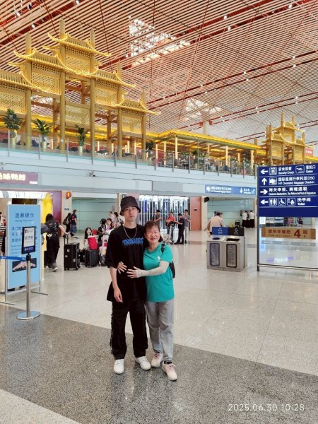 北京首都機場飛回臺灣桃園國際機場2842376