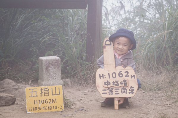 四歲小樂的第27座小百岳-新竹五指山1191691