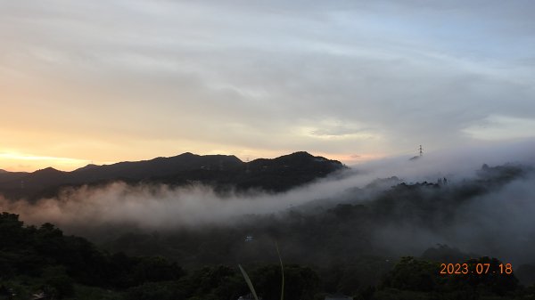 二格路曙光日出雲瀑&二格山雲海流瀑7/182222020