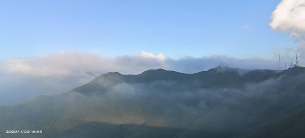 小觀音山西峰山嵐(雲海?)/觀音圈&夕陽/芒花&金剛(人猿)岩2334482