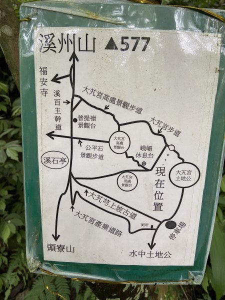 大艽芎古道登溪洲山| Mt.Xizhou |水中土地公廟|峯花雪月2502385