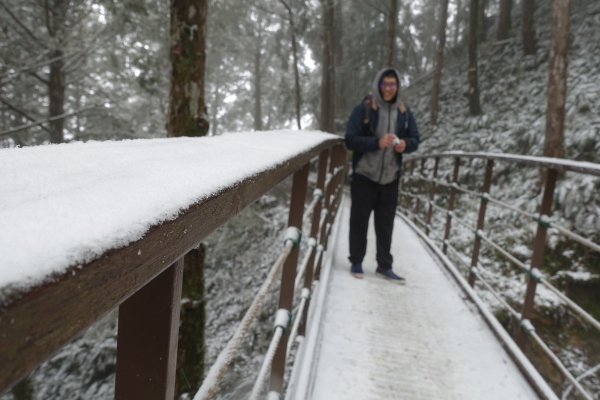 下雪。見晴懷古步道2018.02.03263947