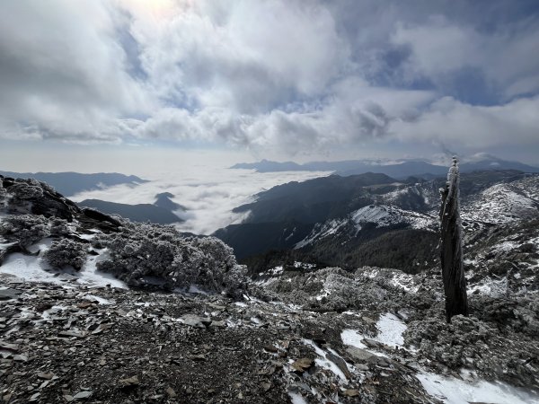 八大秀雪攀初體驗，銀白色中央山脈2413142