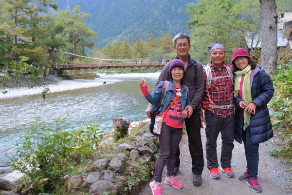 上高地河童橋735591