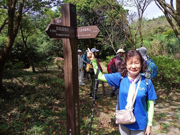 二子坪→菜公坑古道→大屯自然公園→二子坪→二子山東、西峰→面天山-向天山、大屯主峰-連峰步道→清天宮1816120