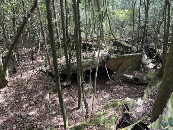 稍來山 飛機殘骸 c119 31942321057