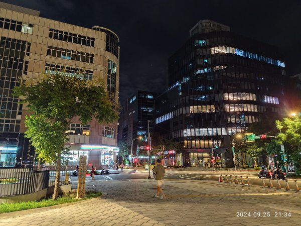 璀璨耀眼的夜景 - 大直美麗華、大稻埕、大港墘公園【臺北健走趣】【健走複利】2604606