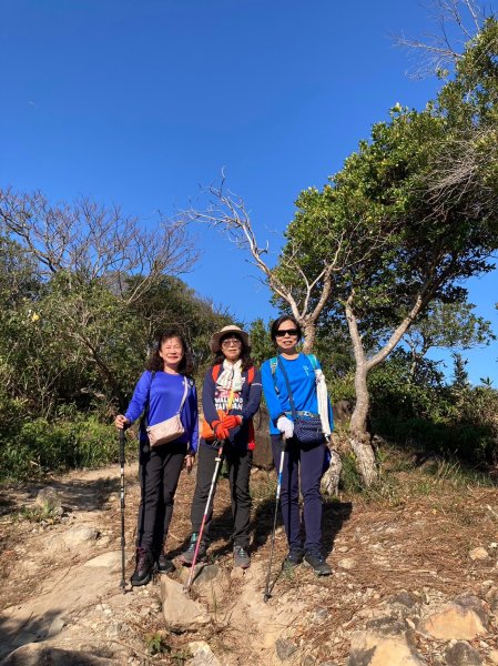 格物台→文間山→國姓山→鄭成功廟步道→金面山步道→論劍山→剪刀石山→採石場支線→金面山岩壁中繼岩台2403815