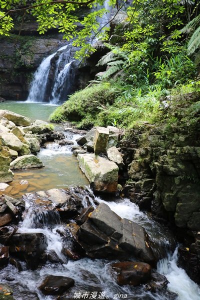 【南投。魚池】山林秘境之美景包場。澀水水上瀑布1428427