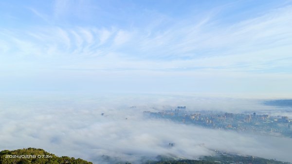 觀音山硬漢嶺琉璃光雲海/曙光日出/火燒雲2/18最滿意的一次2428833