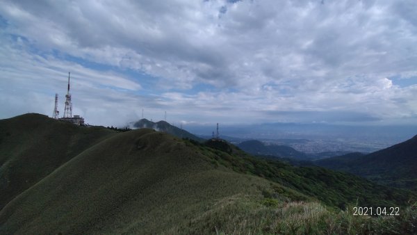 陽明山再見雲瀑觀音圈+月亮同框&夕陽4/22&241359270