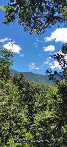 沙里仙林道、沙里仙溪、同富山/埔沙山、東埔山、阿毛巨木2812447