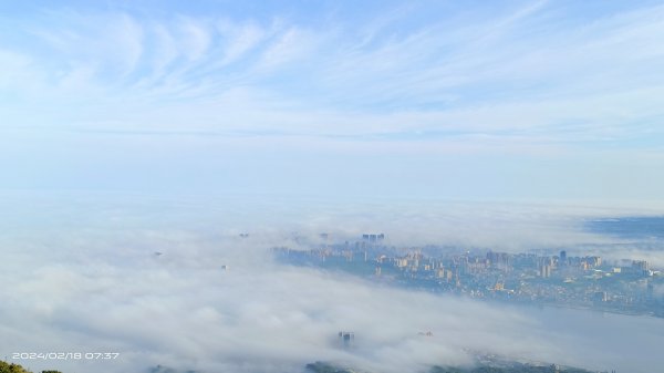 觀音山硬漢嶺琉璃光雲海/曙光日出/火燒雲2/18最滿意的一次2428838