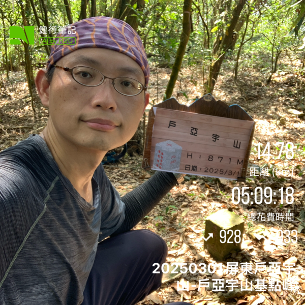 20250301屏東戶亞宇山主峰-基點峰2732959