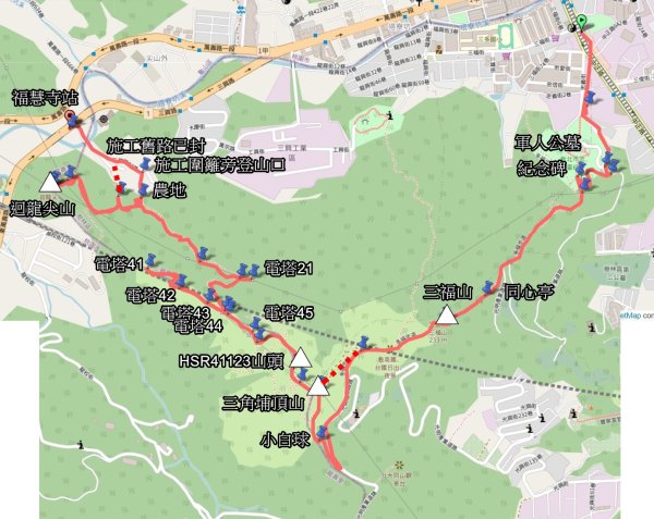 20250809三福山-三角埔頂山-迴龍尖山2858224