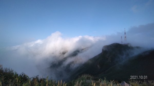 陽明山再見很滿意的雲瀑&觀音圈+夕陽，爽 !1475043