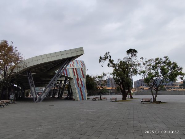 花博公園圓山園區→臺北市立美術館→圓山別莊→湖光教會→凱旋酒店→宏匯瑞光廣場→大港墘公園2686055