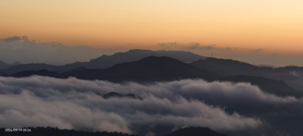 #石碇後山 #日出 差強人意 #雲海 首登 #赤腳蘭山 #670峰 9/193119673