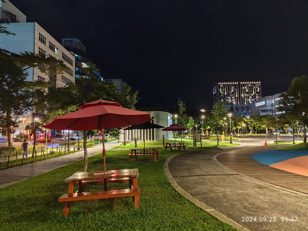 璀璨耀眼的夜景 - 大直美麗華、大稻埕、大港墘公園【臺北健走趣】【健走複利】2604610