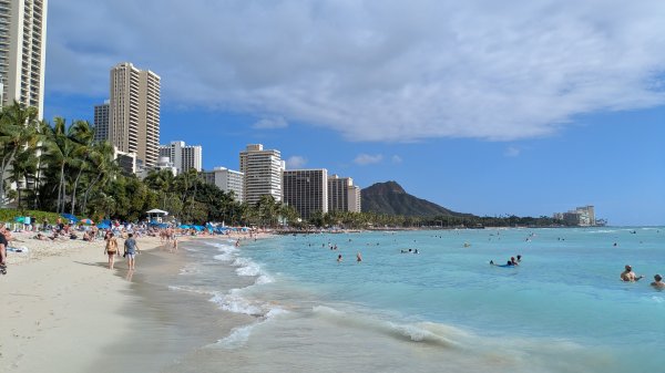 陽光！海灘！夏威夷鑽石頭山！