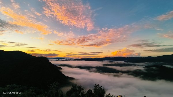 跟著雲海達人山友追雲趣 #日出雲海 #火燒雲 6/62804195