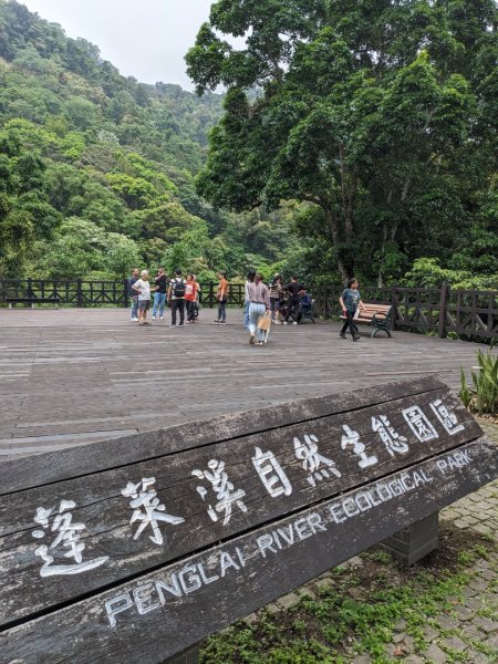 蓬萊溪護魚步道