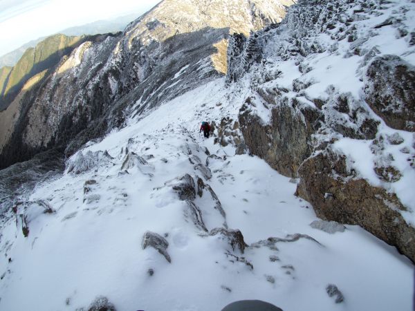 雪季 圓峰山屋 三叉峰229825