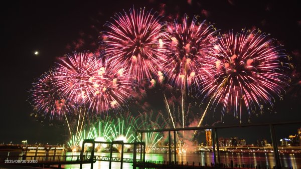 #大稻埕碼頭 #夏日煙火 8/30& #觀音山 八里牛寮埔 8/31