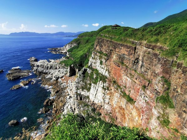 龍洞灣岬步道-奇特雄偉、高聳垂直的大岩壁1033763