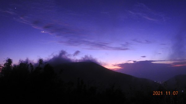 陽明山再見雲瀑&觀音圈+夕陽晚霞&金星合月1507076