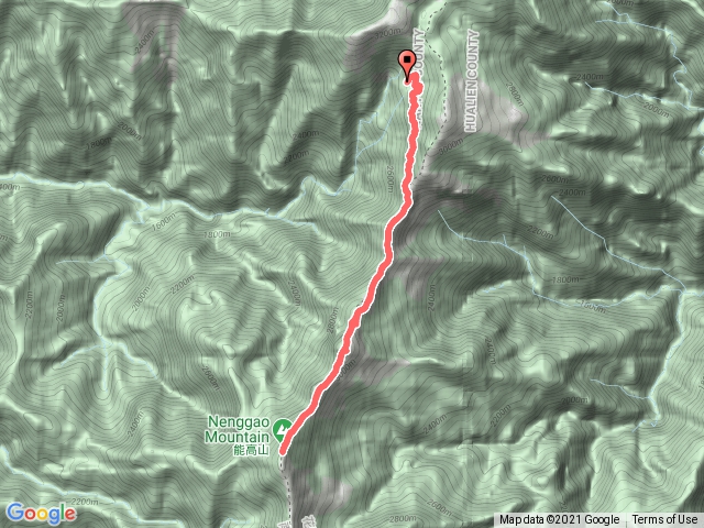 能高主峰-天池山莊來回20210213