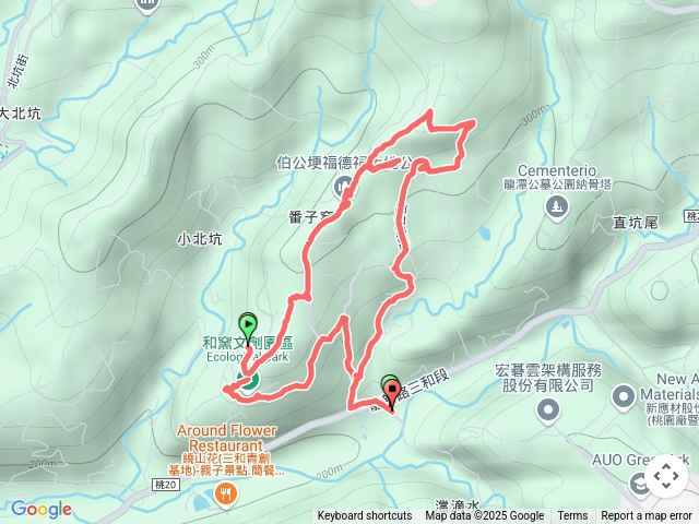 桃園龍潭背西步道O型預覽圖